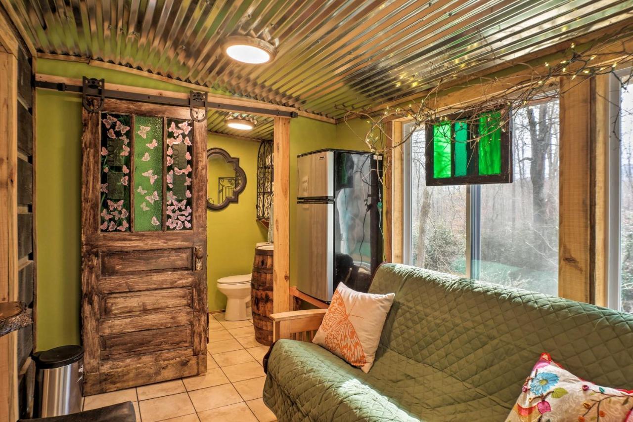 The Treehouse Cabin Creekside Home With Hot Tub! Summerville Eksteriør bilde